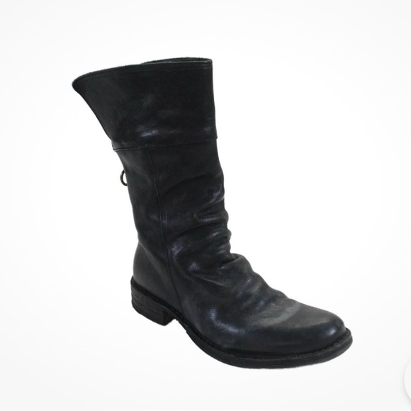 Fiorentini + Baker Distressed Ella Black Moto Boots - Picture 11 of 12
